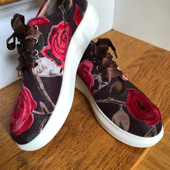 Anthropologie Billy Ella Burnout Sneakers - Picture 5 of 7